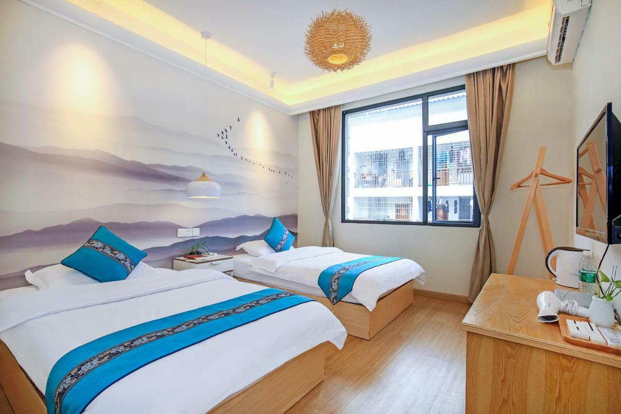 Suxi Hostel หยางซั่ว ภายนอก รูปภาพ